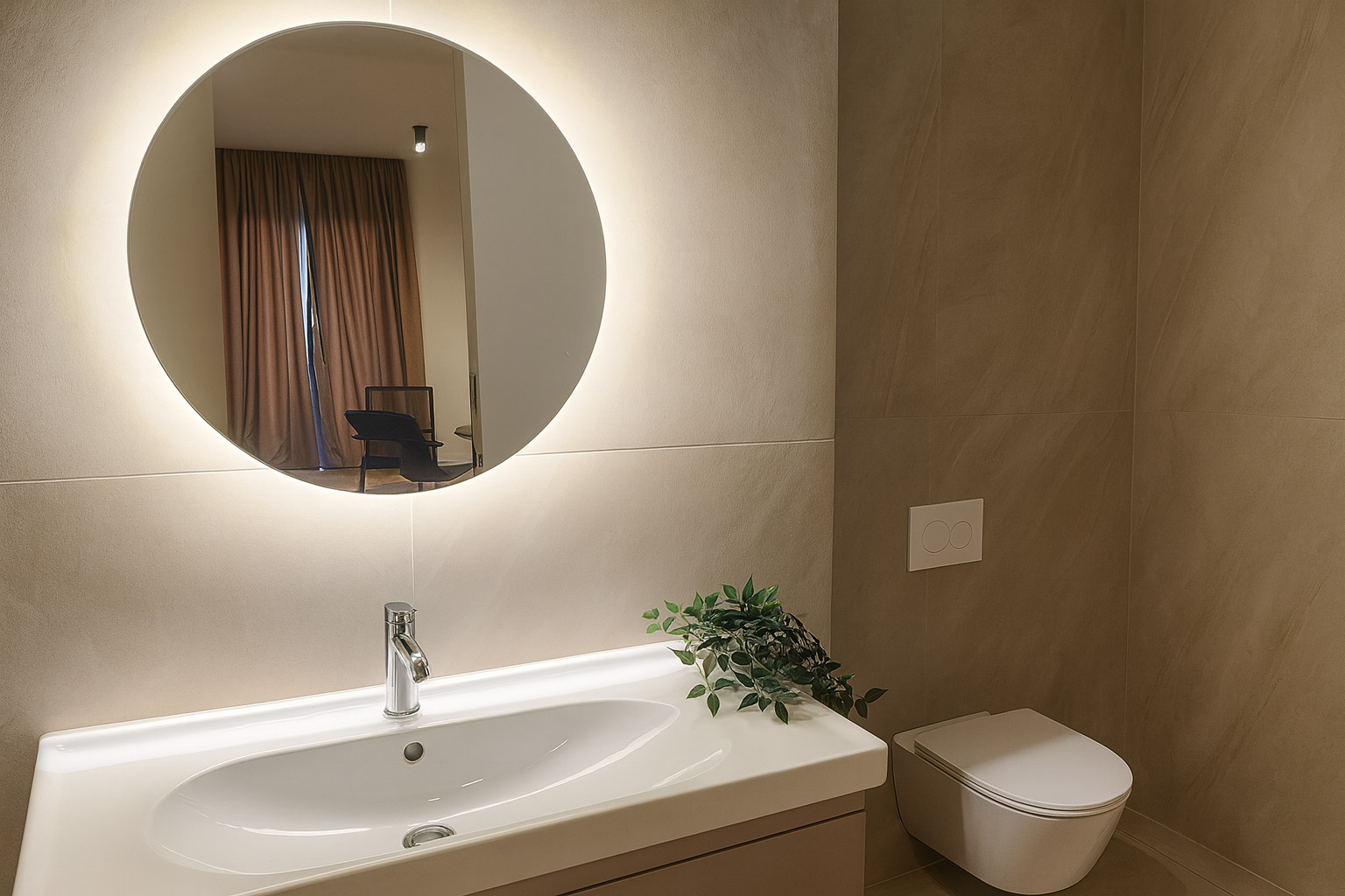 Modern entrance door