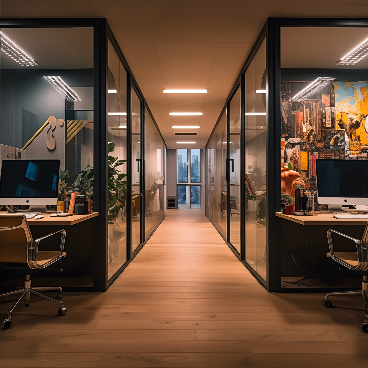 Porte d'entrée moderne