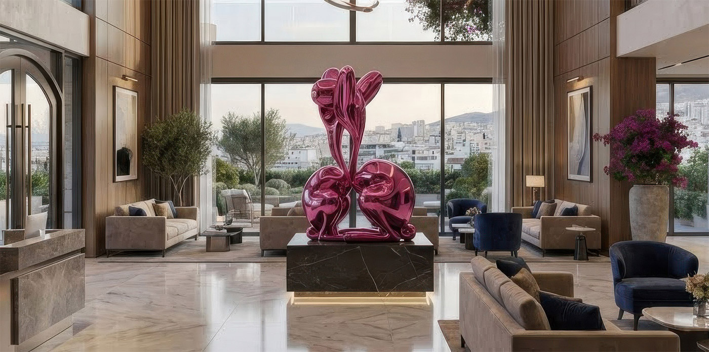 Vue touristique d'Athènes