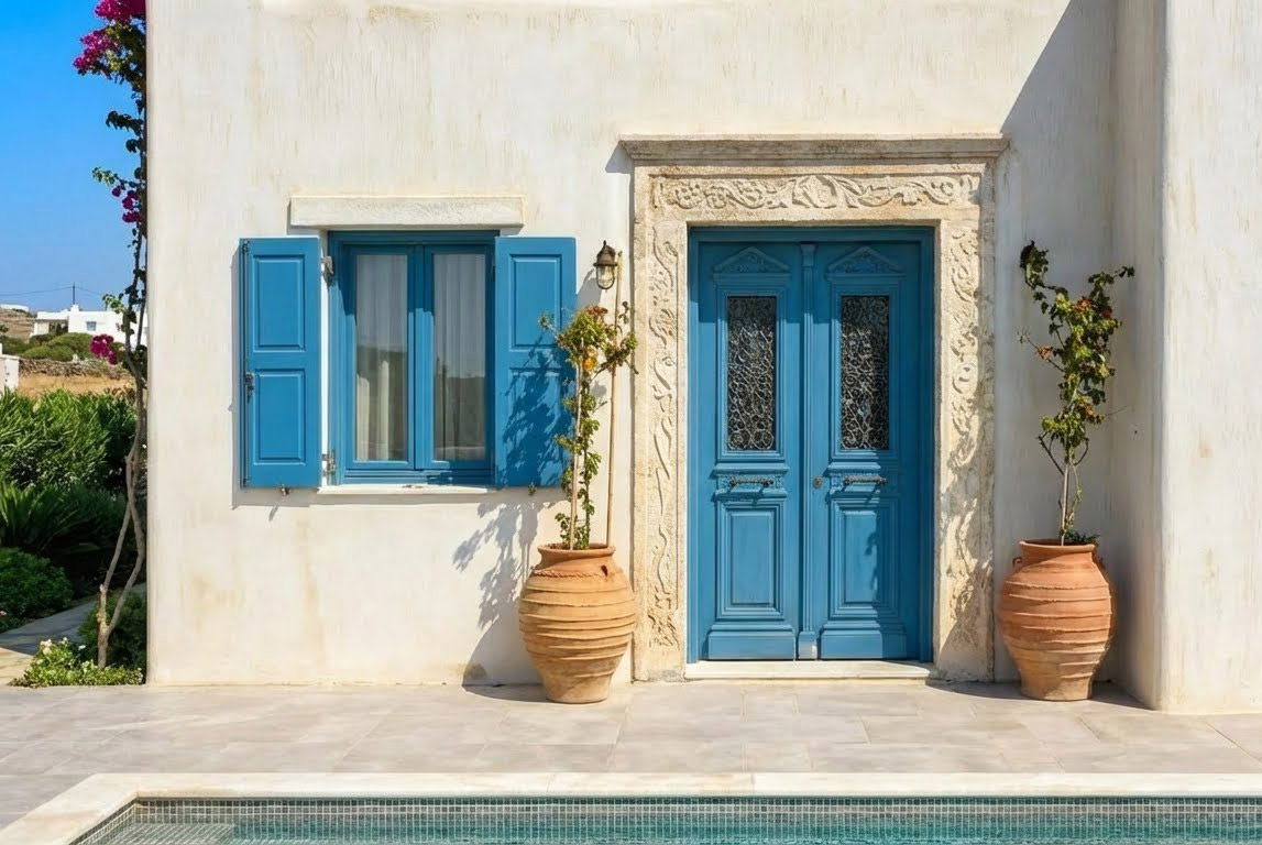 Vue du salon vers la cuisine