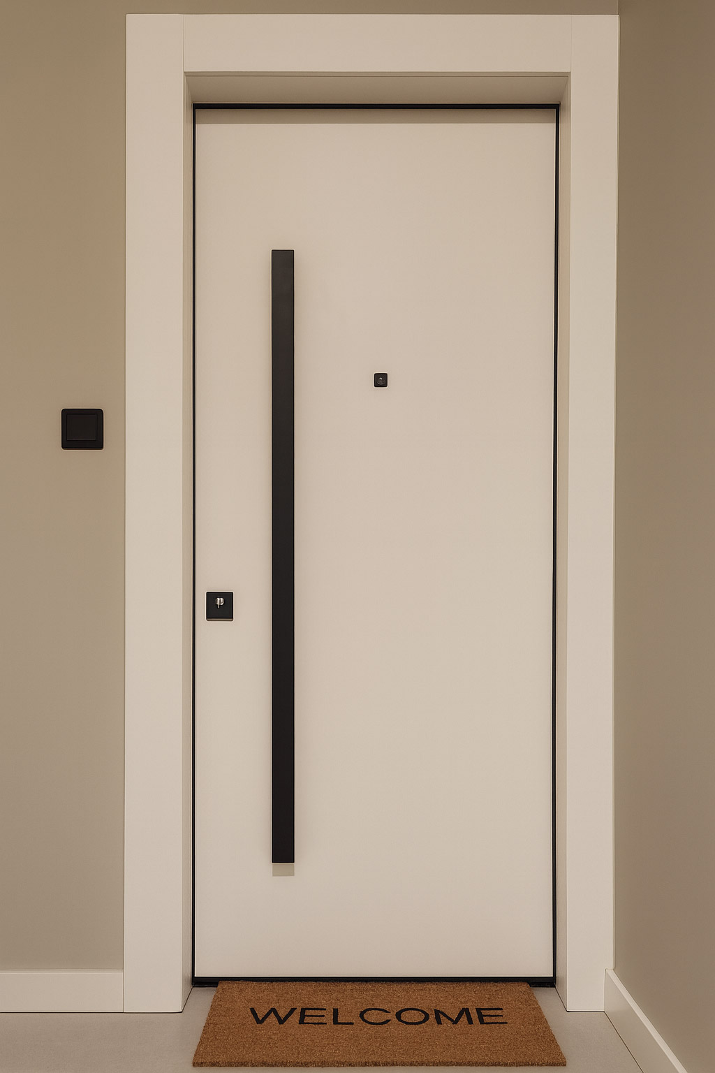 Mezzanine avec fauteuil jaune